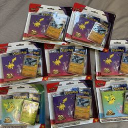 Pokemon 30th Celebration Tech Sticker Collection 