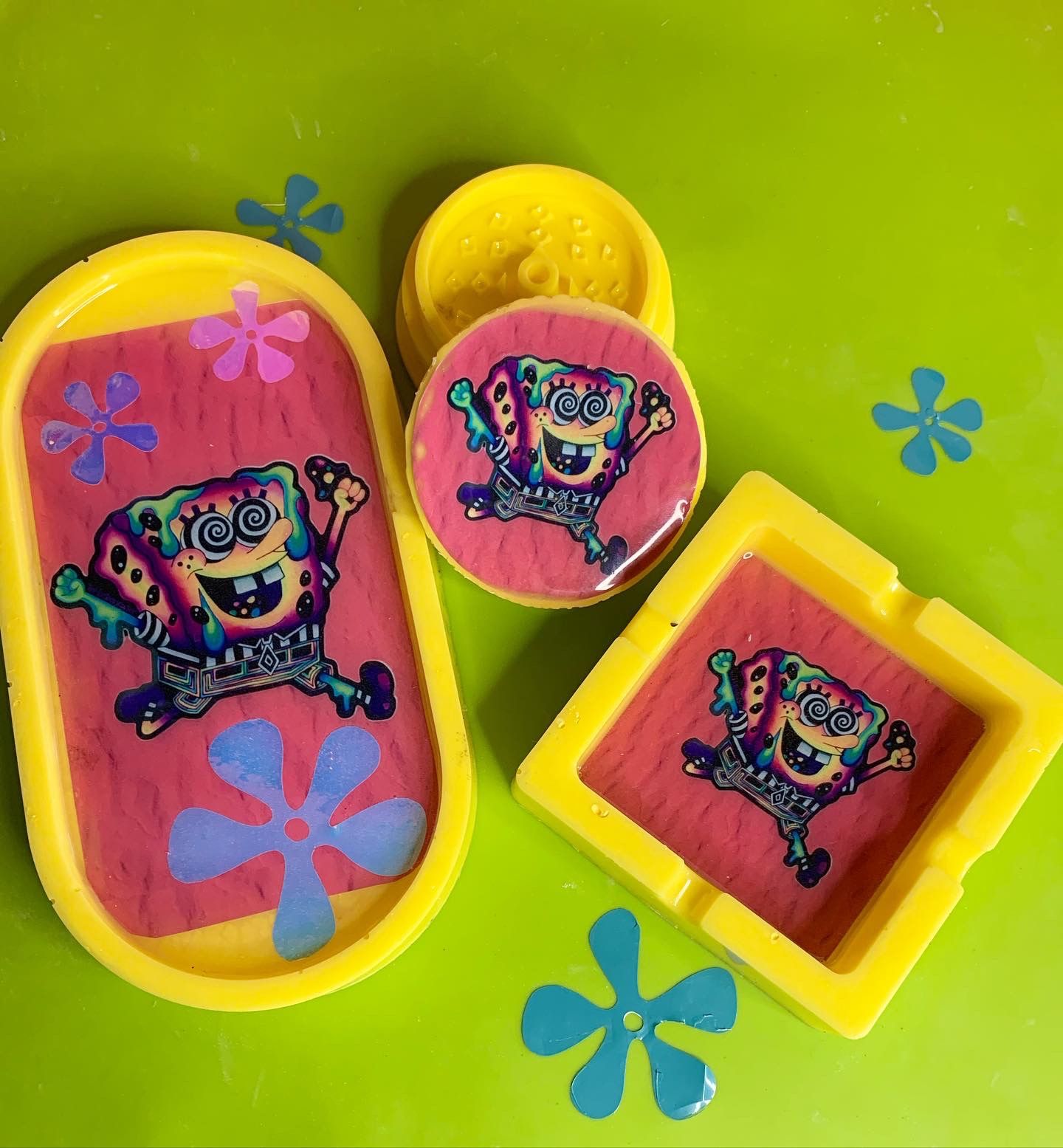 SpongeBob Ashtray & Tray Set