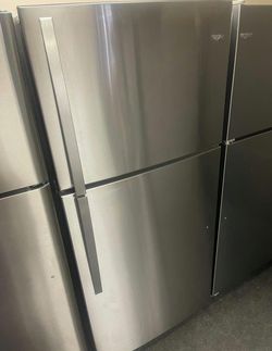 Whirlpool Top Mount Refrigerator Stainless Steel