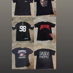 shirts for sale let me know so we can work out a deal 