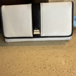 Kathy, Van Zeeland, New White And Black Wallet
