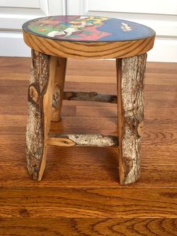 Small (child) wood stool