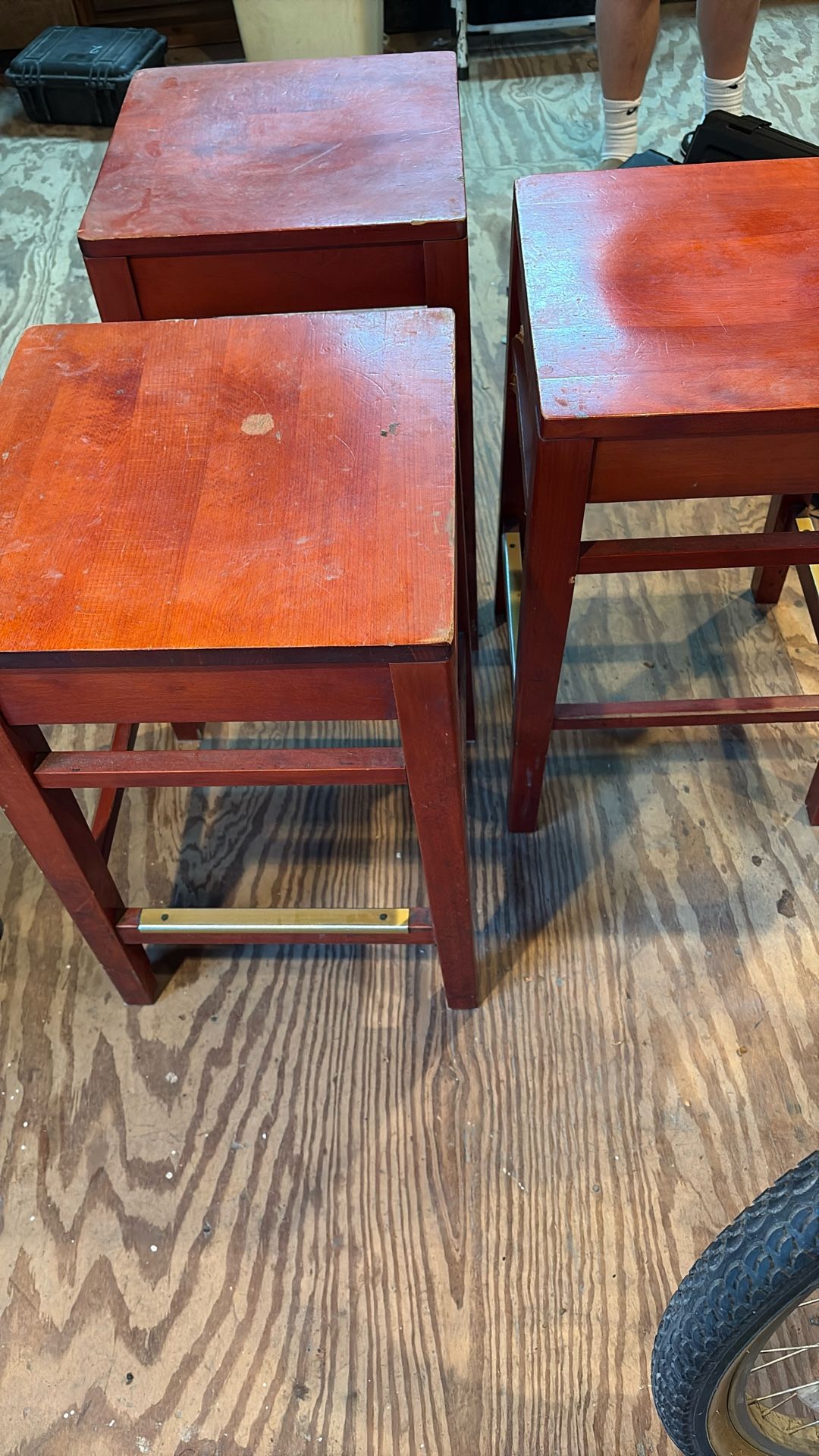 wooden stools 3