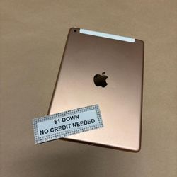 Apple IPad 6th Gen Tablet - Only $1 Today Pay The Rest Later! 