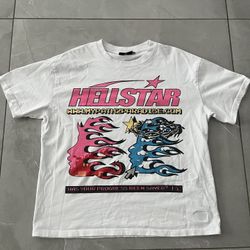 Hellstar Pixel T-shirt in white