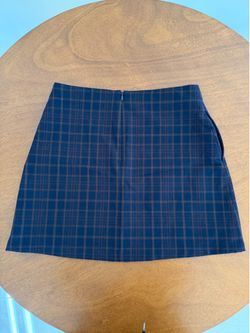 Aritzia Wilfred Plaid Skirt - Size 10