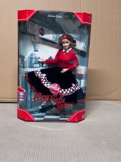 1998 Coca-Cola Barbie Collector Edition Doll – NRFB (New in Box)