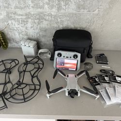 DJI Mini 3 Fly More Combo + Extras (ND Filters, Prop Guards, DJI Care) – Flown Once!