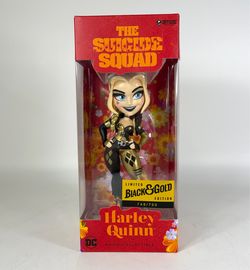 Cryptozoic Harley Quinn The Suicide Squad Movie Collectible Black & Gold Edition