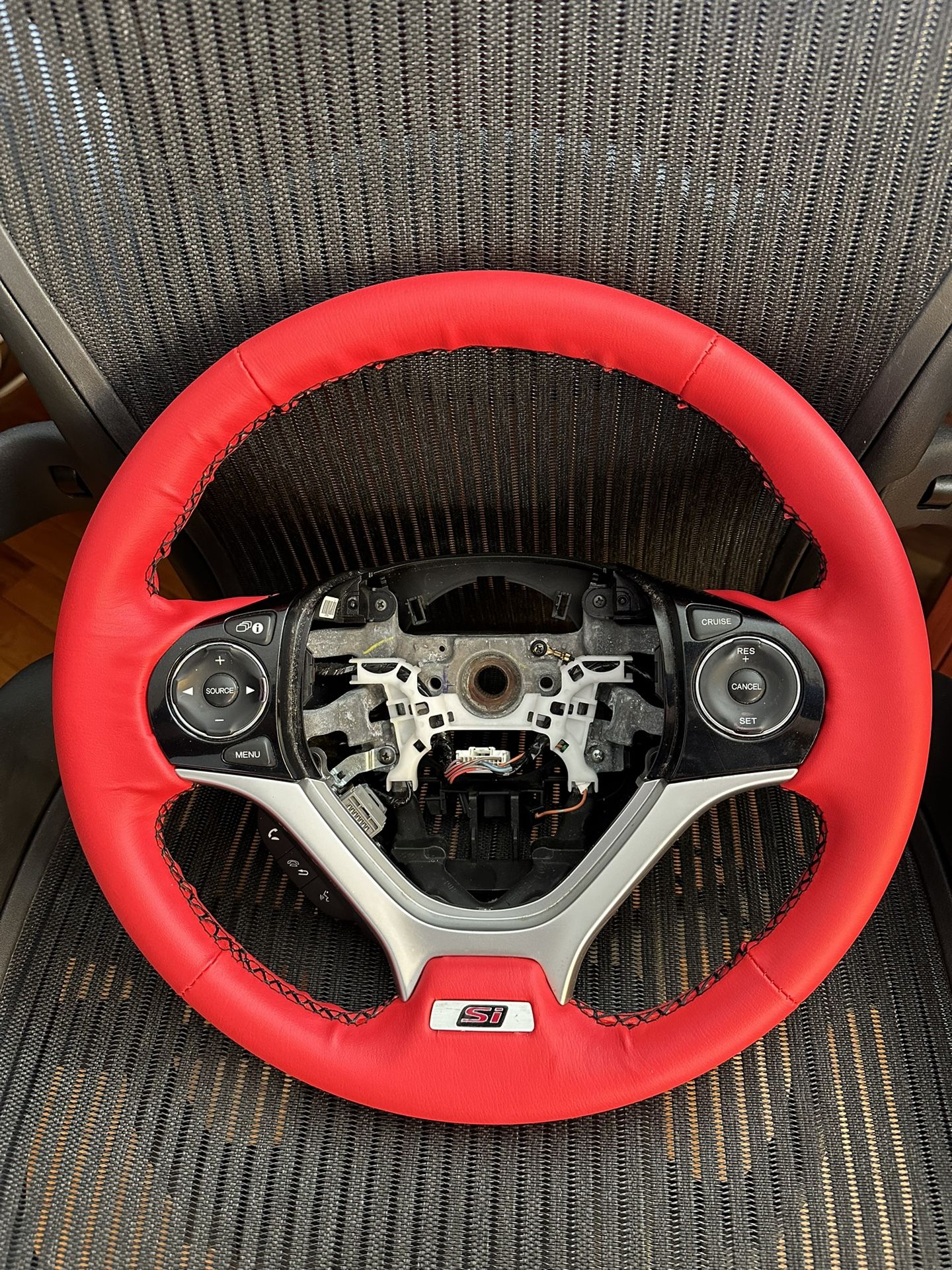 2012-2015 Honda Civic Si Type R Red Steering Wheel
