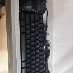 Red Thunder Keyboard And Mouse Combo 60% Keyboard