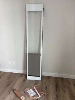 Extra large sliding glass dog door made by Pet safe Siding Glass dog door made by Pet safe