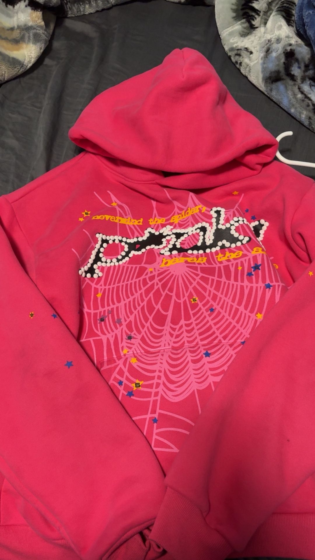 Pink Spider Hoodie