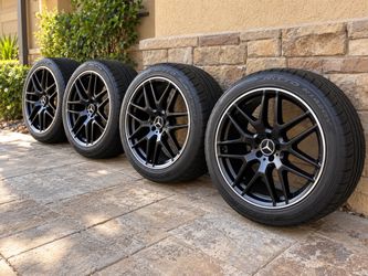 Genuine Mercedes Benz GLE63 AMG 22" OEM Wheels & Tires staggered GLE350 GLE450 GLE53 Rims