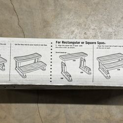 Brand New Hot tub Steps In Original Box 