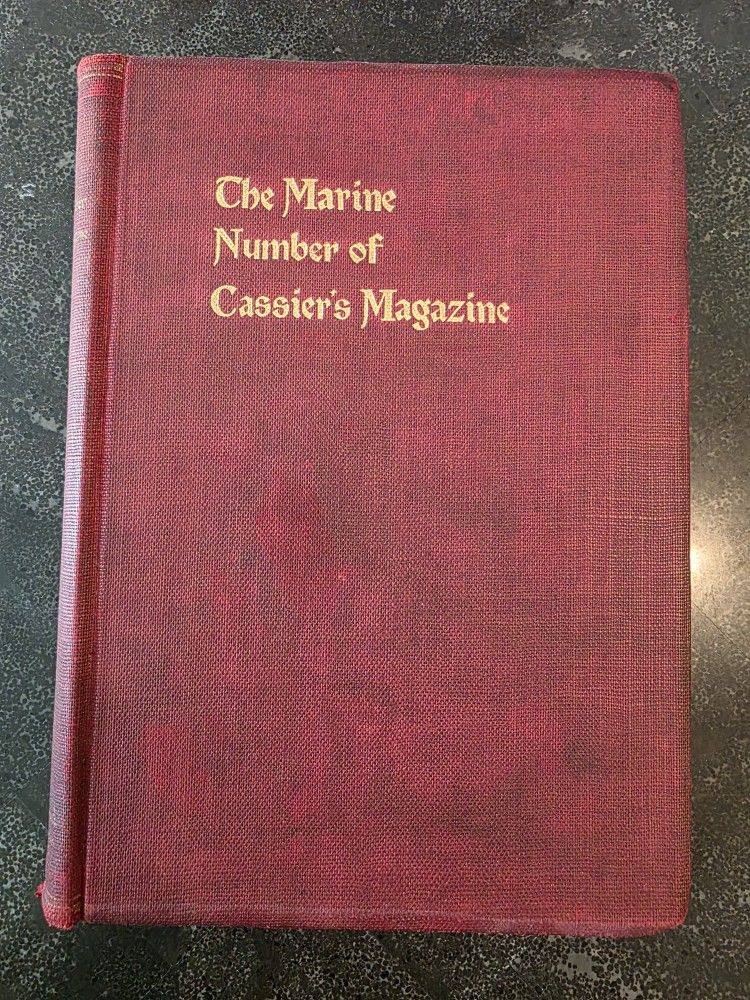 1897 Hardcover The Marine Number of Cassier's Magazine. August 1897, Vol. XII. No. 4