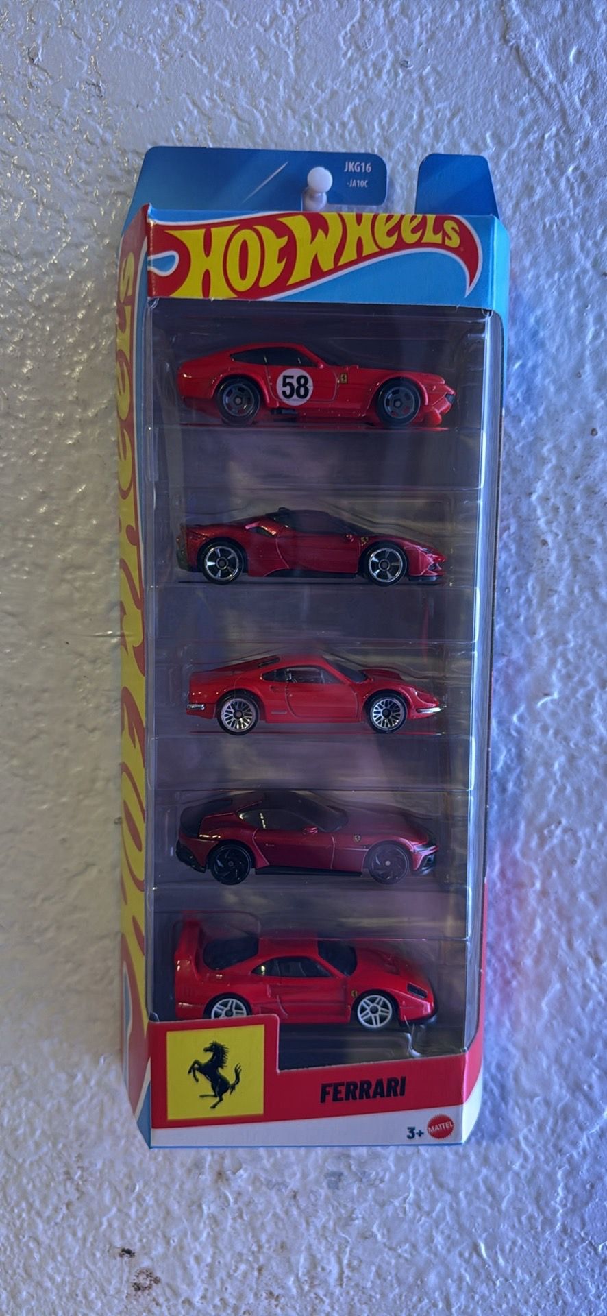 HOT WHEELS FERRARI 5 pack