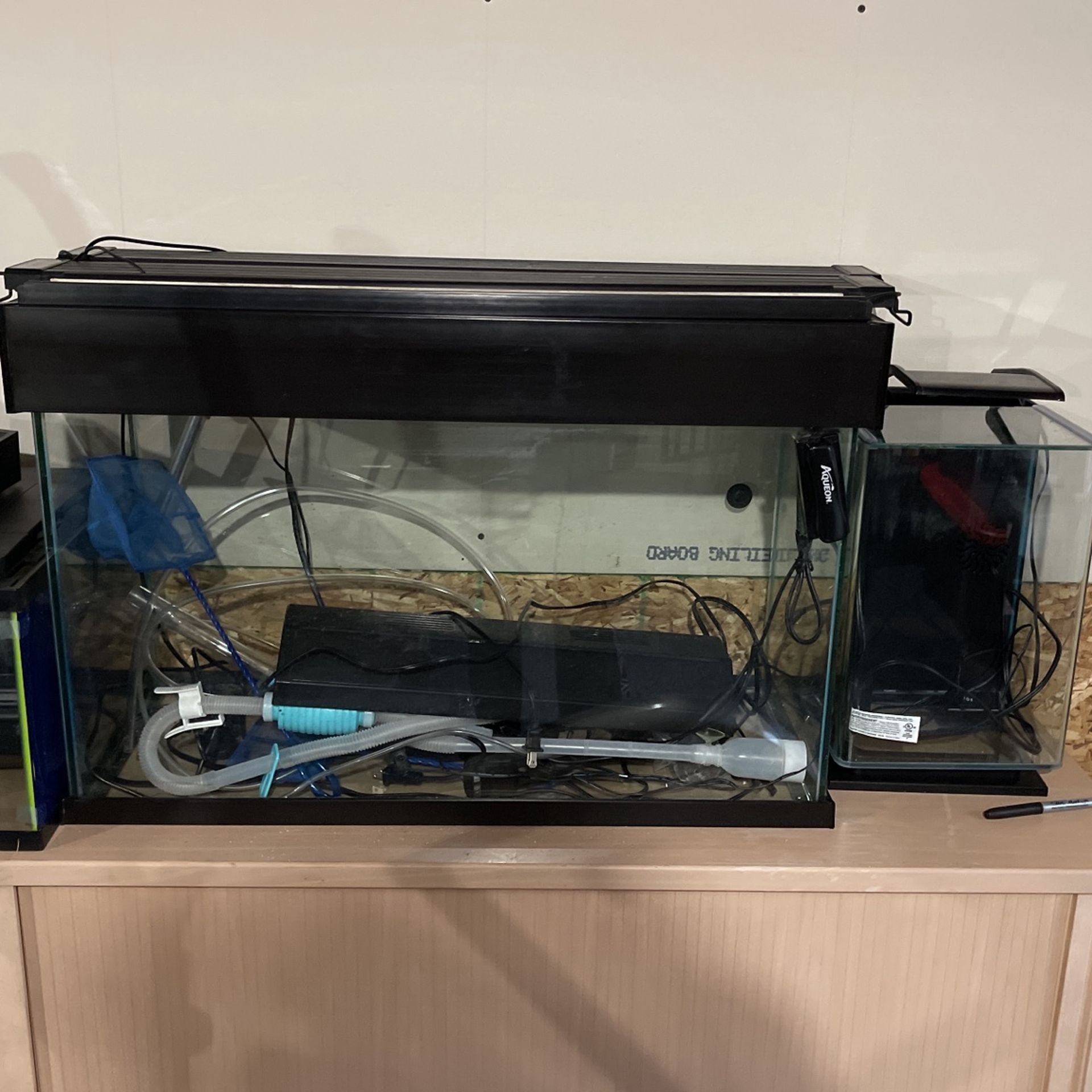 Fish Tanks And Supplies For Sale