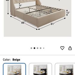 Queen bed