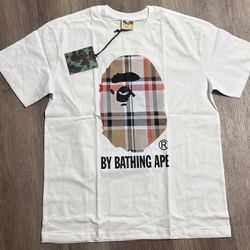 Bape Burberry Collab T Shirt 