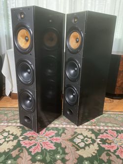 B& W 604 Speakers Made in England