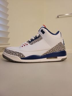 Air Jordan 3 Retro True Blue OG (2016) ✅️ Size 10 Men's 🔹️Preowned, Used. See All Pics 🔸️100% Authentic Guaranteed Nike AJ3 III 🔥🔥🔥