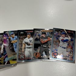 Topps Chrome Baseball Card 2024 
