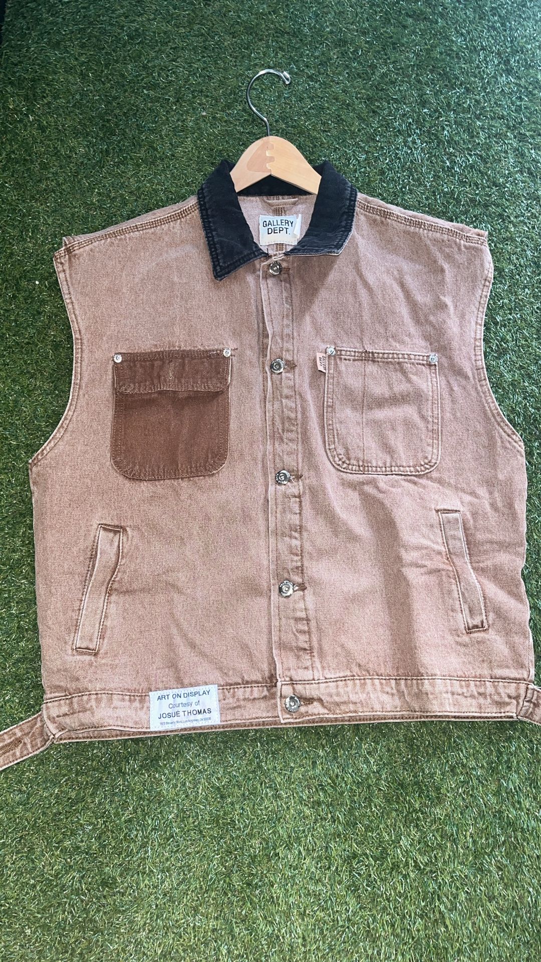 Gallery Dept denim vest