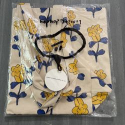 Limited doudou women’s yellow floral tote bag