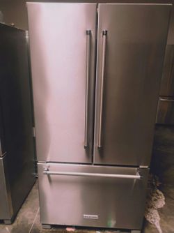 KitchenAid 3-Door Refrigerator Stainless Steel