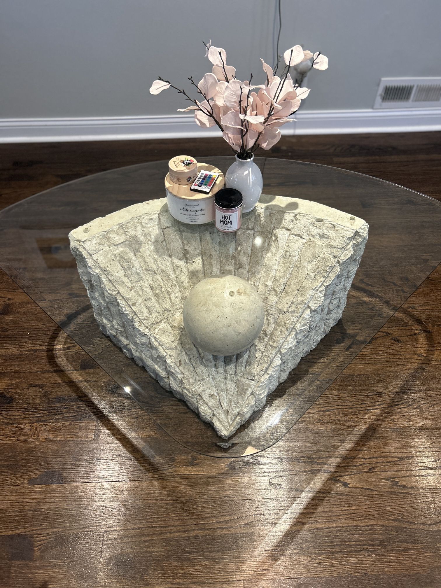 Contemporary Glass Table