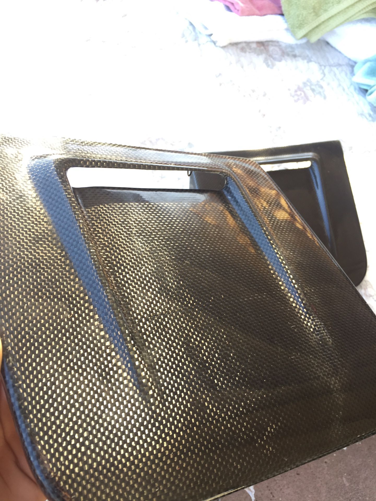 Supra Mk3 Headlight Cover Carbon Fiber