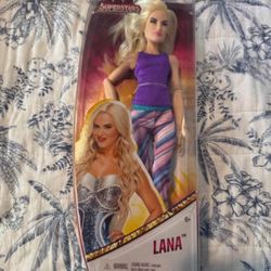 ≤ (3.0) WWE Superstars Lana 12-inch Posable Action-Fashion Doll