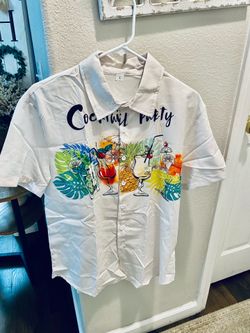 large, and extra large Hawaiian shirt top style large, and Excel large