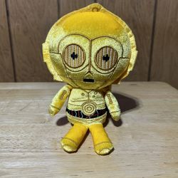 Star Wars Galactic Plush Figure C3PO Droid Stuffed Plushies Toy Funko 2016 7”
