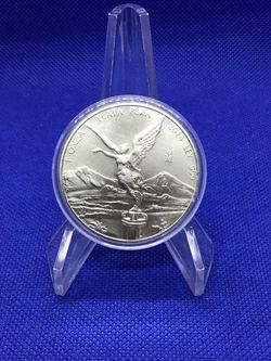 2014 1oz Libertad Mexico silver coin