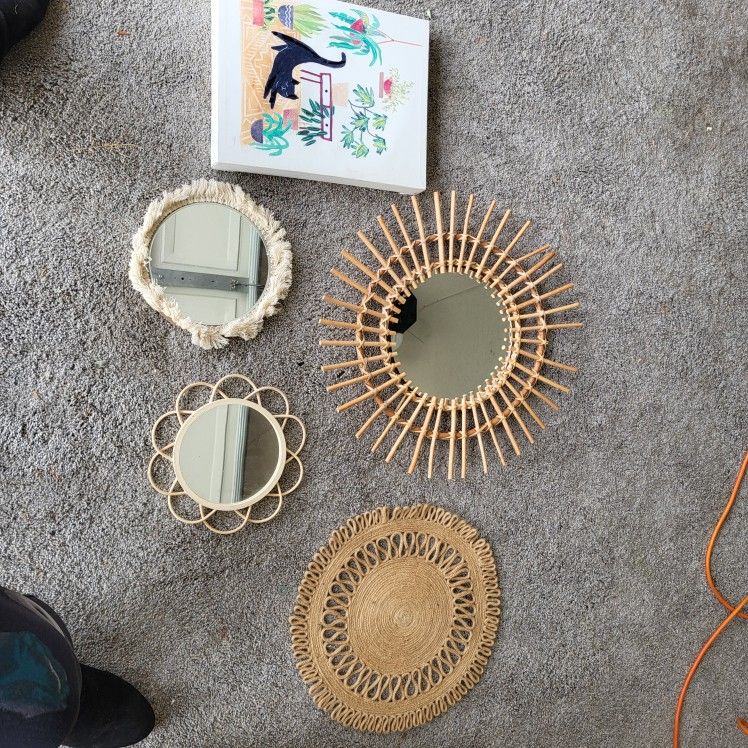 Assorted Mirrors And Picture