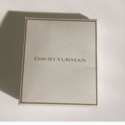 4" EMPTY DAVID YURMAN BOX LIMITED EDITION 1PCS. 