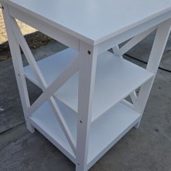 White Side End Table