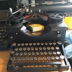 2 royal typewriters