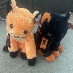 Beanie, Baby Halloween kitties