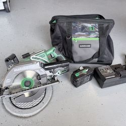 Metabo Hpt Circular Saw Kit Preowned