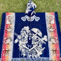 One Piece Adult Size Alpaca Poncho