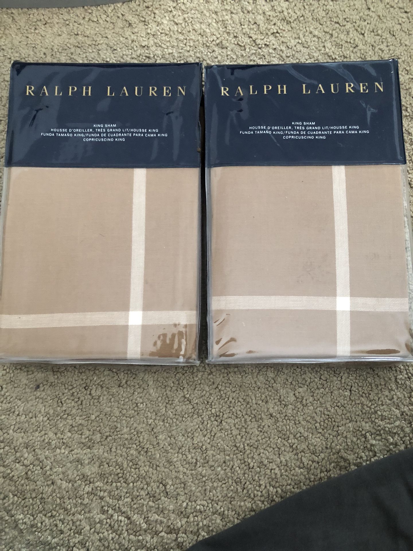 Ralph Lauren King Shams
