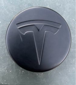 Tesla S-X-3 OEM Wheel Center Cap Cover BLACK