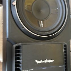 P3 15inch And P500 Rockford Sub And Amp