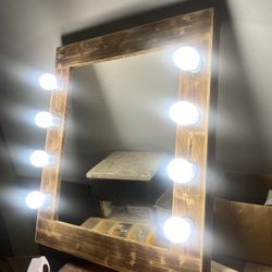 Rustic Vanity Mirror