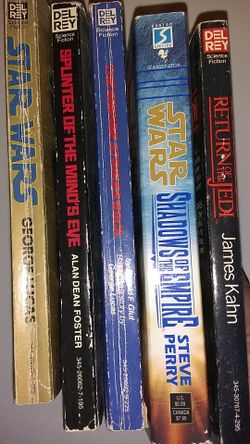 Star wars paperbacks
