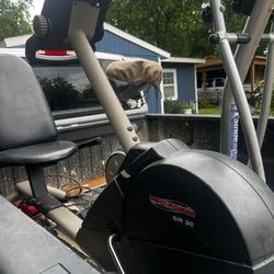 Pro form SR30 and Stride Cycle Brm3600 exercise machines