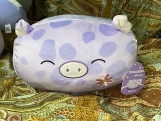 Squishmallows - 12” Stackable “Pammy” the purple Pig - $10